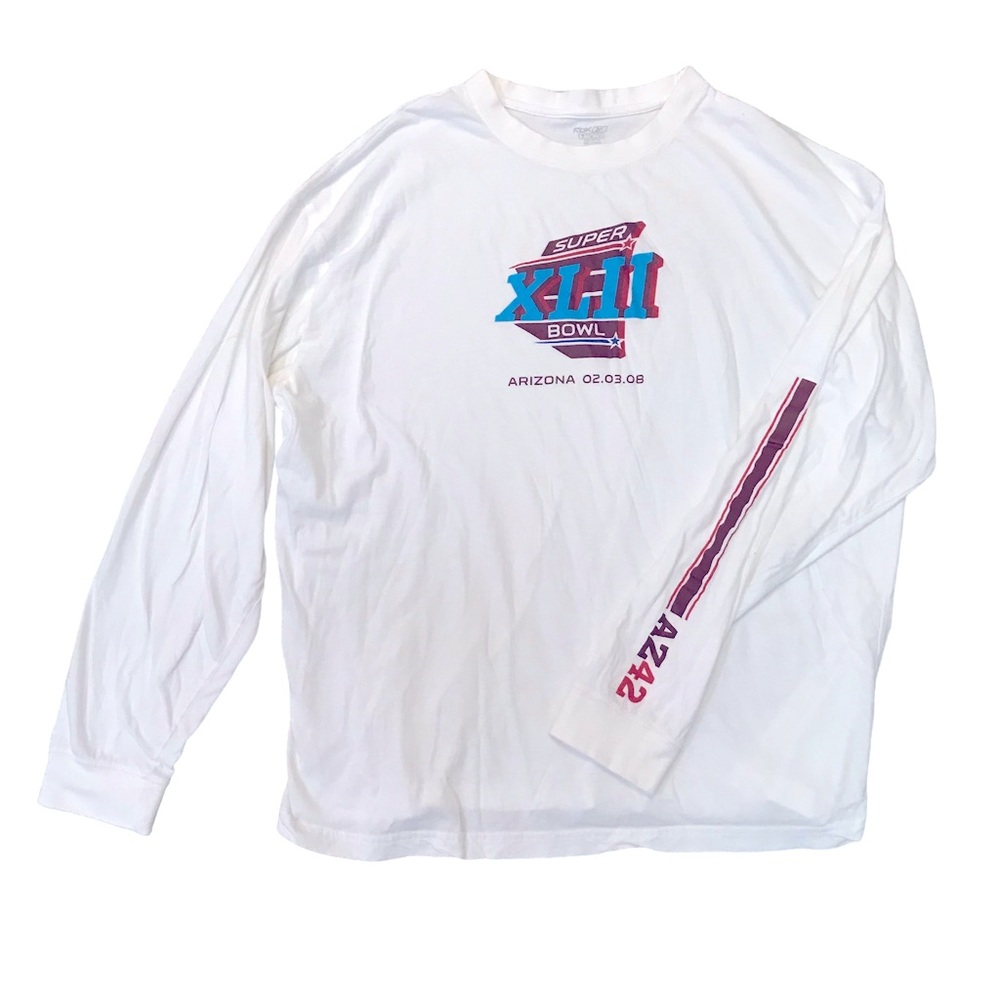 🆕 NFL Super Bowl XLII 2008 Arizona Shirt